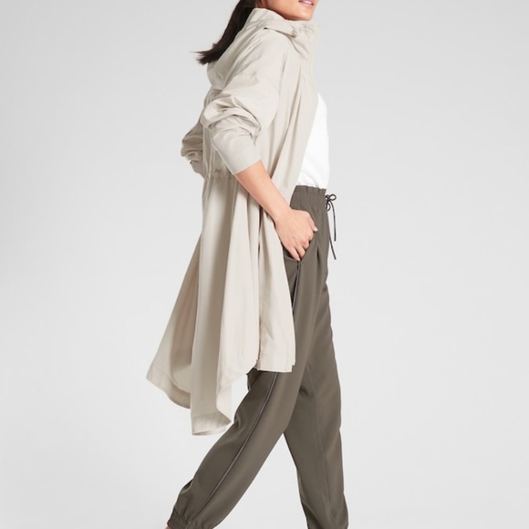 Athleta Solar Wind Rain Anorak 